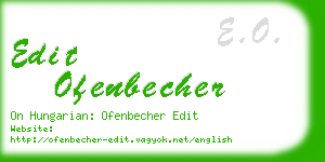 edit ofenbecher business card